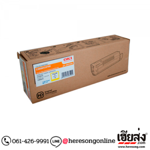 OKI 43872309 TN C5650-Y Yellow ตลับหมึกโทนเนอร์ สีเหลือง ของแท้ | เฮียส่ง.คอม