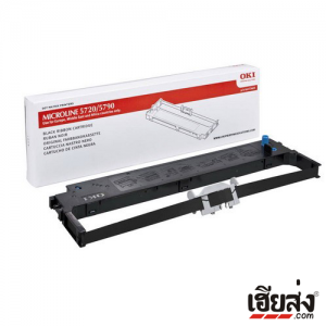 OKI ML5720-5790 Black ตลับผ้าหมึก สำหรับเครื่องพิมพ์หัวเข็ม สีดำ ของแท้ Black Original Ribbon Cartridge (44173407)